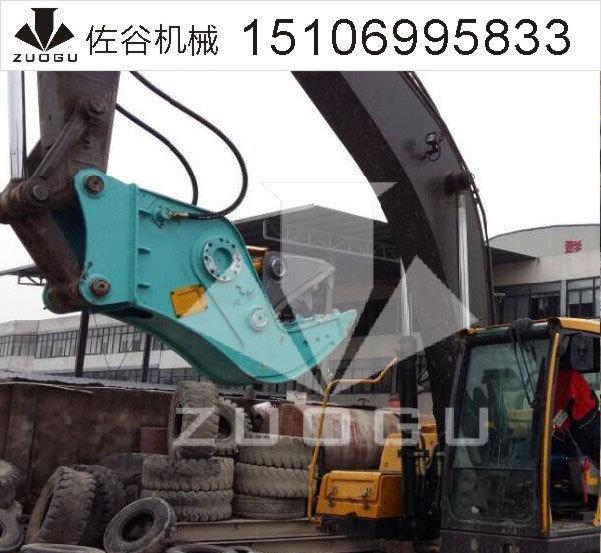 拆遷挖掘機(jī)勾機(jī)鋼筋混凝土破碎液壓粉碎鉗