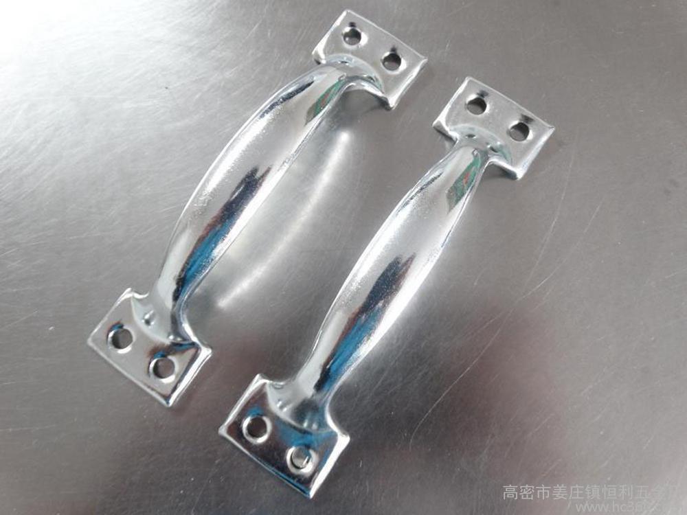 恒利五金，弓形鍍鉻門拉手，門拉手加工